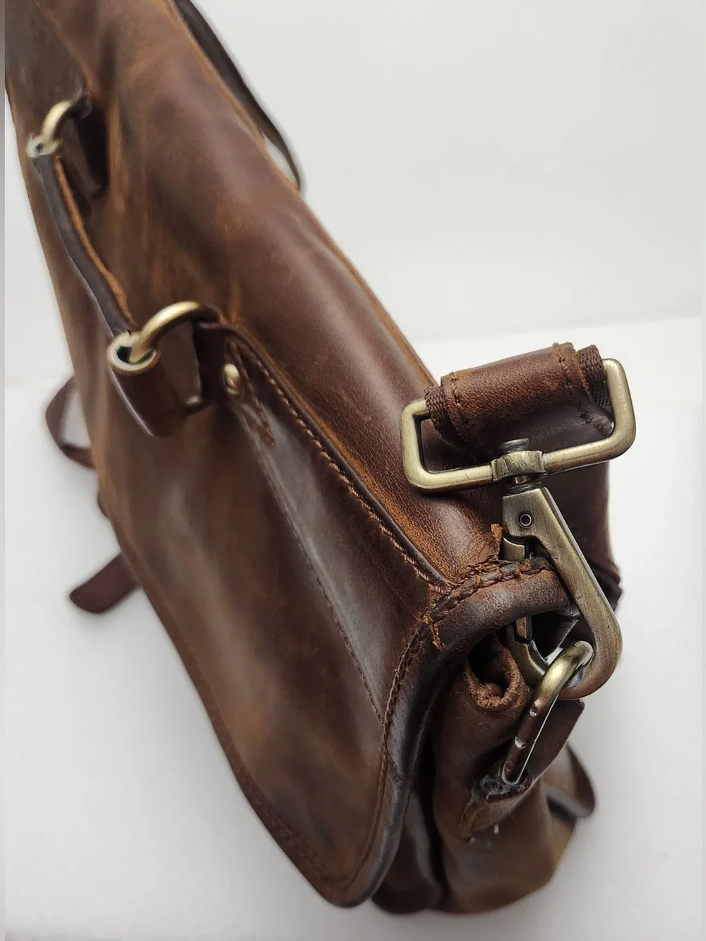 Classic Leather Satchel